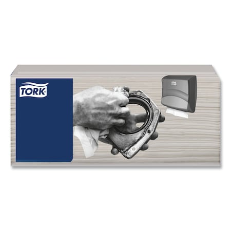 Tork Tork Industrial Cleaning Cloth Gray W4, Flexible and Soft, 4 x 120 Cloths, 520681, PK4 520681